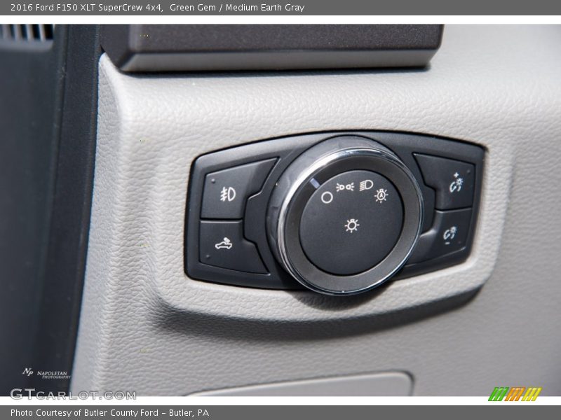 Green Gem / Medium Earth Gray 2016 Ford F150 XLT SuperCrew 4x4