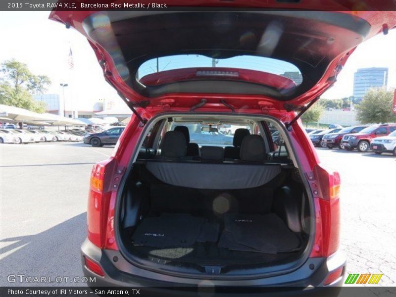 Barcelona Red Metallic / Black 2015 Toyota RAV4 XLE