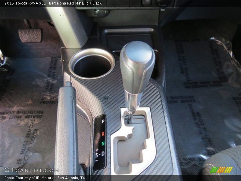 Barcelona Red Metallic / Black 2015 Toyota RAV4 XLE