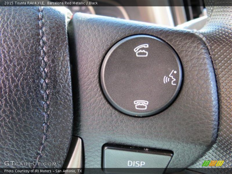 Barcelona Red Metallic / Black 2015 Toyota RAV4 XLE
