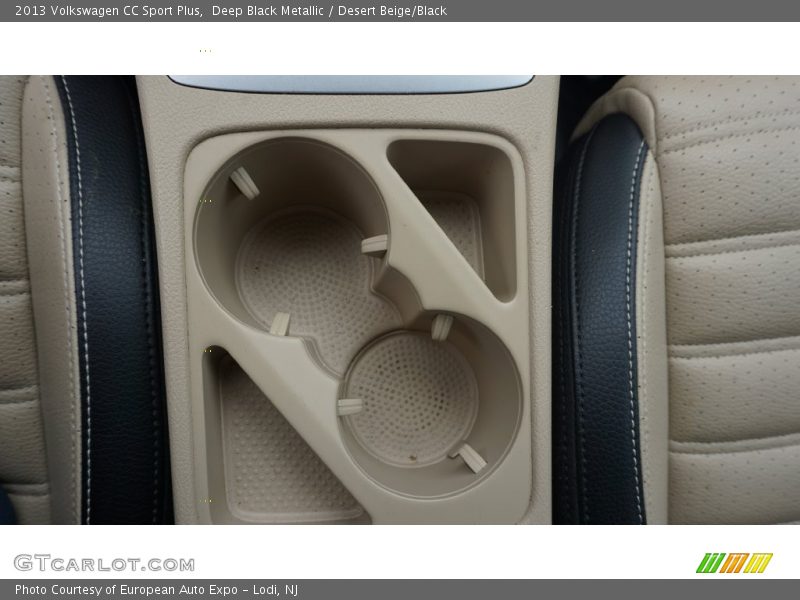 Deep Black Metallic / Desert Beige/Black 2013 Volkswagen CC Sport Plus