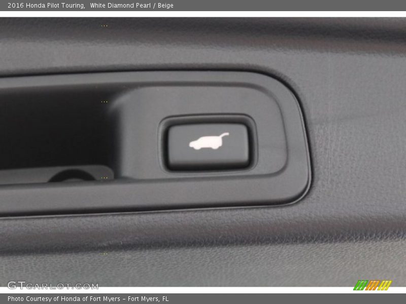 White Diamond Pearl / Beige 2016 Honda Pilot Touring