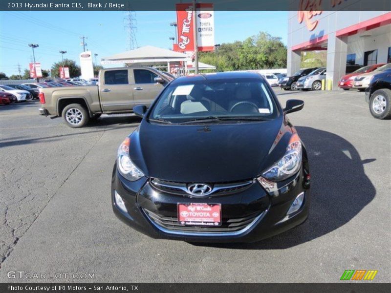 Black / Beige 2013 Hyundai Elantra GLS
