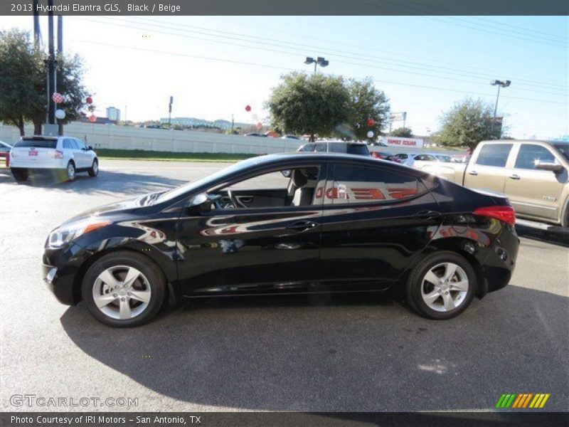 Black / Beige 2013 Hyundai Elantra GLS