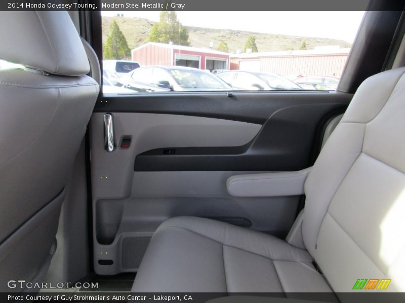 Modern Steel Metallic / Gray 2014 Honda Odyssey Touring