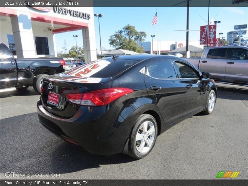 Black / Beige 2013 Hyundai Elantra GLS