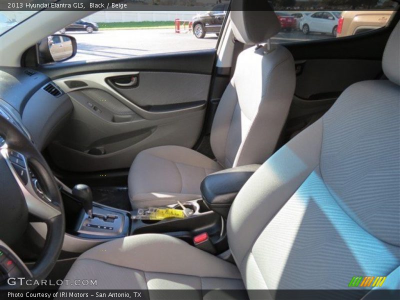 Black / Beige 2013 Hyundai Elantra GLS