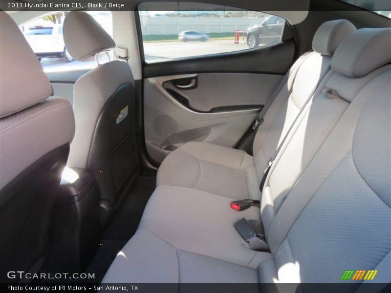 Black / Beige 2013 Hyundai Elantra GLS