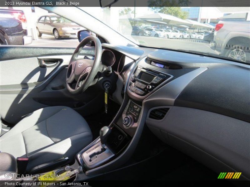 Black / Beige 2013 Hyundai Elantra GLS