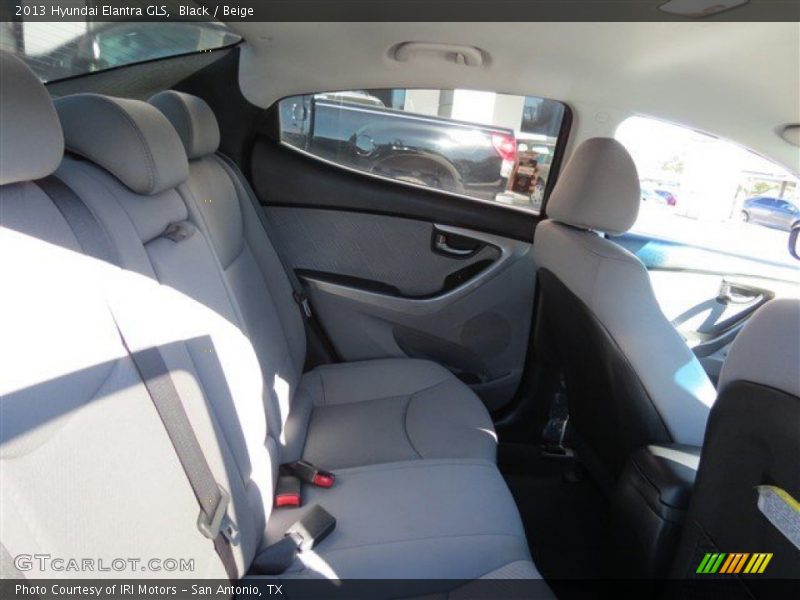 Black / Beige 2013 Hyundai Elantra GLS