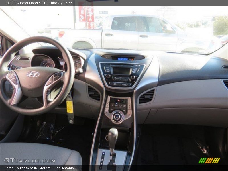 Black / Beige 2013 Hyundai Elantra GLS