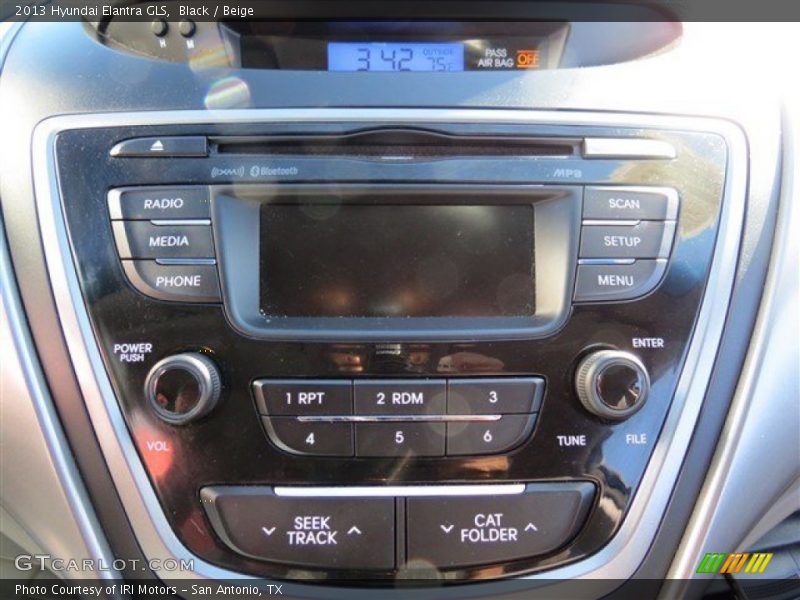 Black / Beige 2013 Hyundai Elantra GLS
