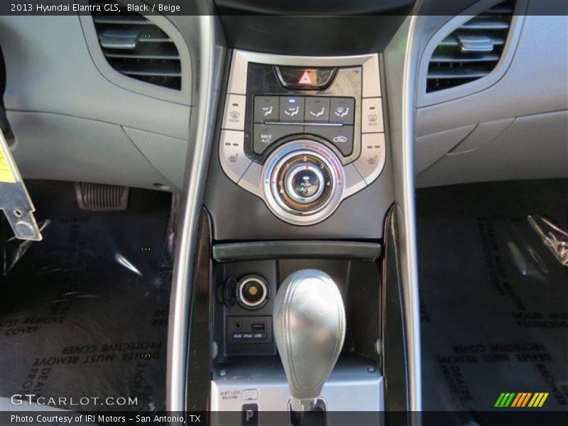 Black / Beige 2013 Hyundai Elantra GLS