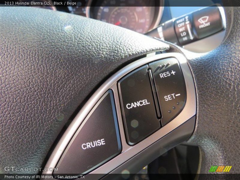 Black / Beige 2013 Hyundai Elantra GLS
