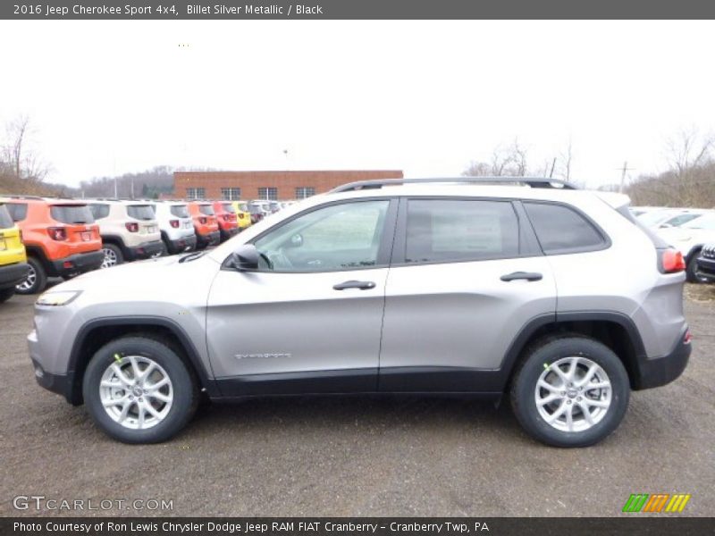  2016 Cherokee Sport 4x4 Billet Silver Metallic