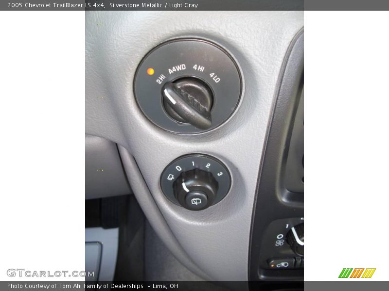Silverstone Metallic / Light Gray 2005 Chevrolet TrailBlazer LS 4x4