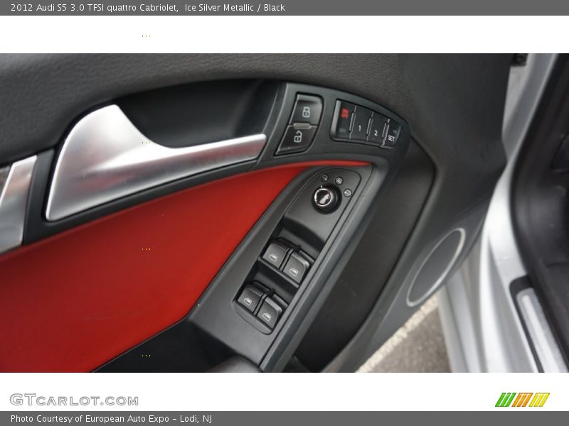 Ice Silver Metallic / Black 2012 Audi S5 3.0 TFSI quattro Cabriolet