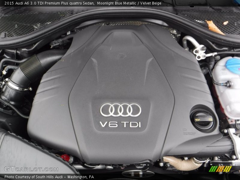  2015 A6 3.0 TDI Premium Plus quattro Sedan Engine - 3.0 Liter TDI DOHC 24-Valve Turbo-Diesel V6