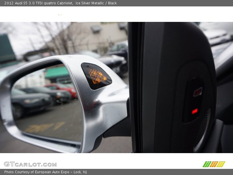 Ice Silver Metallic / Black 2012 Audi S5 3.0 TFSI quattro Cabriolet