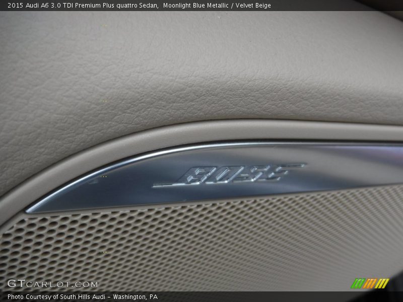 Moonlight Blue Metallic / Velvet Beige 2015 Audi A6 3.0 TDI Premium Plus quattro Sedan