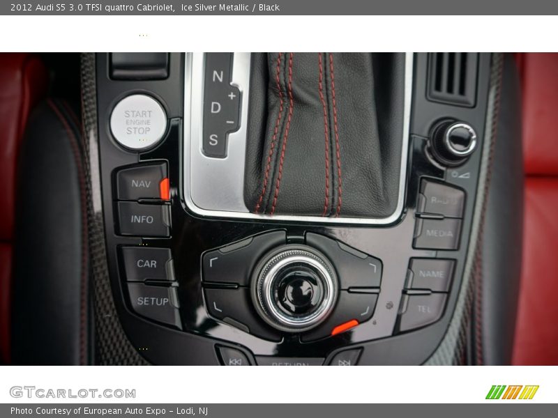 Ice Silver Metallic / Black 2012 Audi S5 3.0 TFSI quattro Cabriolet