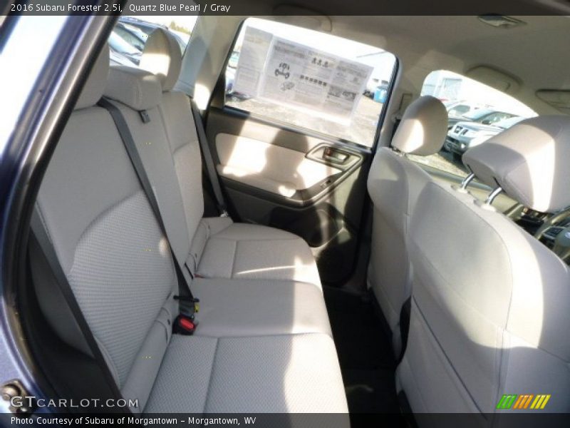 Quartz Blue Pearl / Gray 2016 Subaru Forester 2.5i