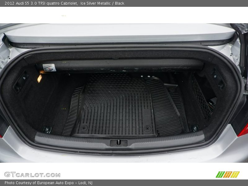 Ice Silver Metallic / Black 2012 Audi S5 3.0 TFSI quattro Cabriolet