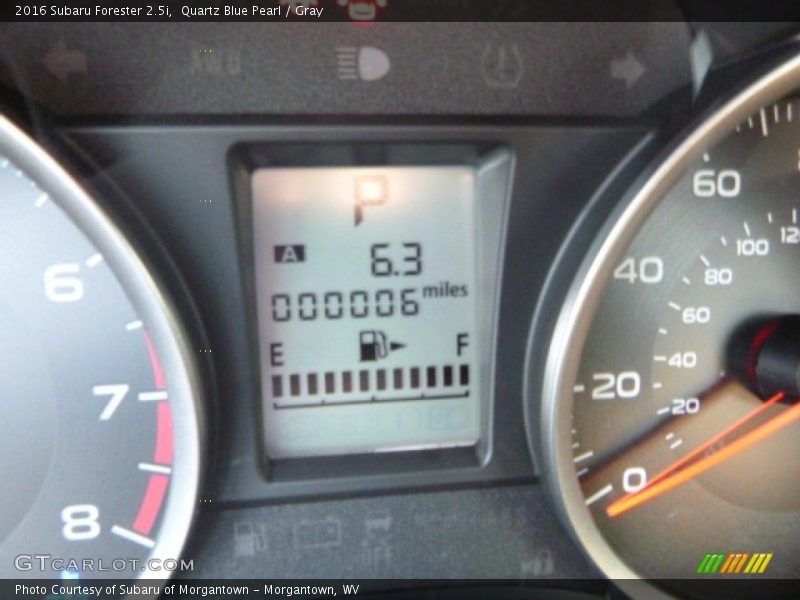 Quartz Blue Pearl / Gray 2016 Subaru Forester 2.5i