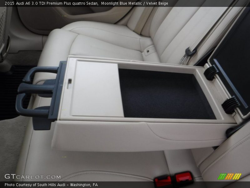 Moonlight Blue Metallic / Velvet Beige 2015 Audi A6 3.0 TDI Premium Plus quattro Sedan