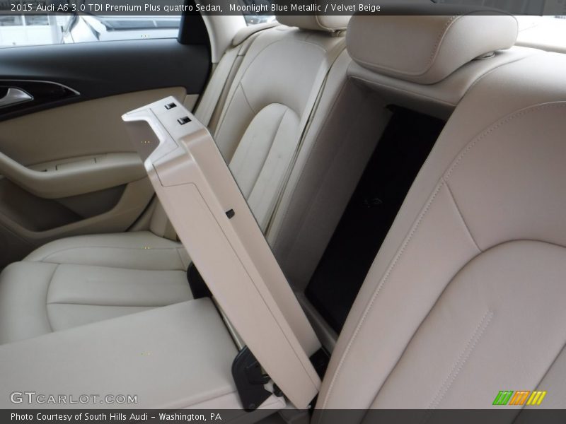 Moonlight Blue Metallic / Velvet Beige 2015 Audi A6 3.0 TDI Premium Plus quattro Sedan