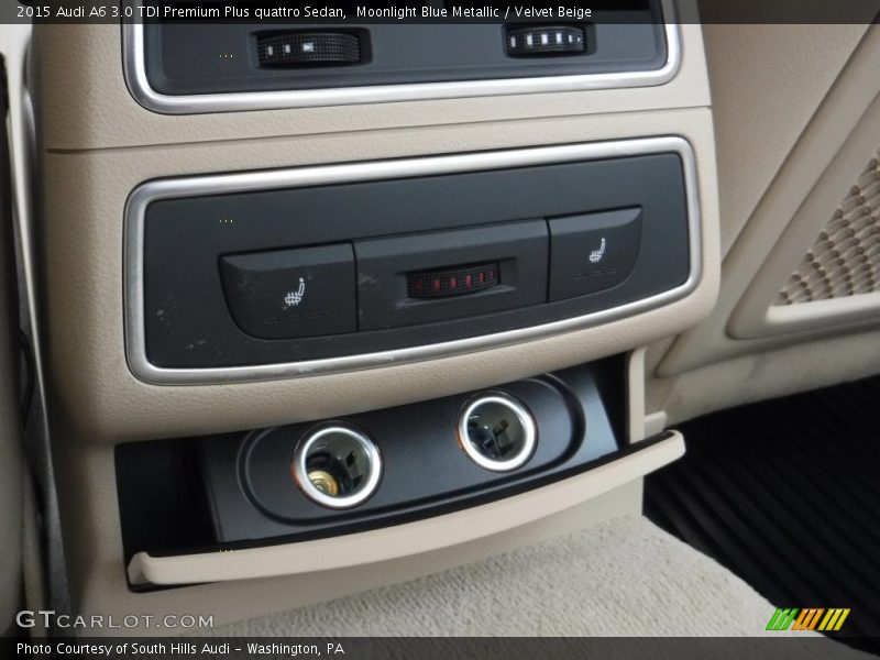 Moonlight Blue Metallic / Velvet Beige 2015 Audi A6 3.0 TDI Premium Plus quattro Sedan