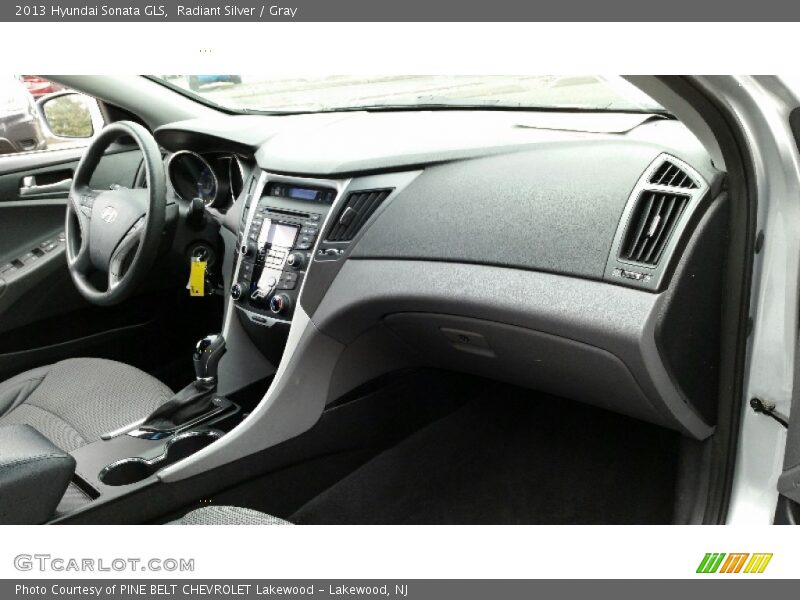 Radiant Silver / Gray 2013 Hyundai Sonata GLS