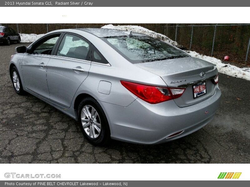 Radiant Silver / Gray 2013 Hyundai Sonata GLS