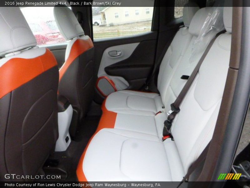 Black / Bark Brown/Ski Grey 2016 Jeep Renegade Limited 4x4