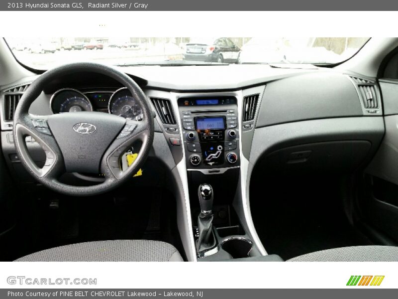 Radiant Silver / Gray 2013 Hyundai Sonata GLS