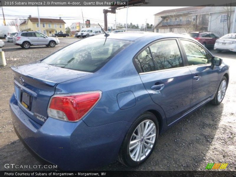 Quartz Blue Pearl / Black 2016 Subaru Impreza 2.0i Premium 4-door