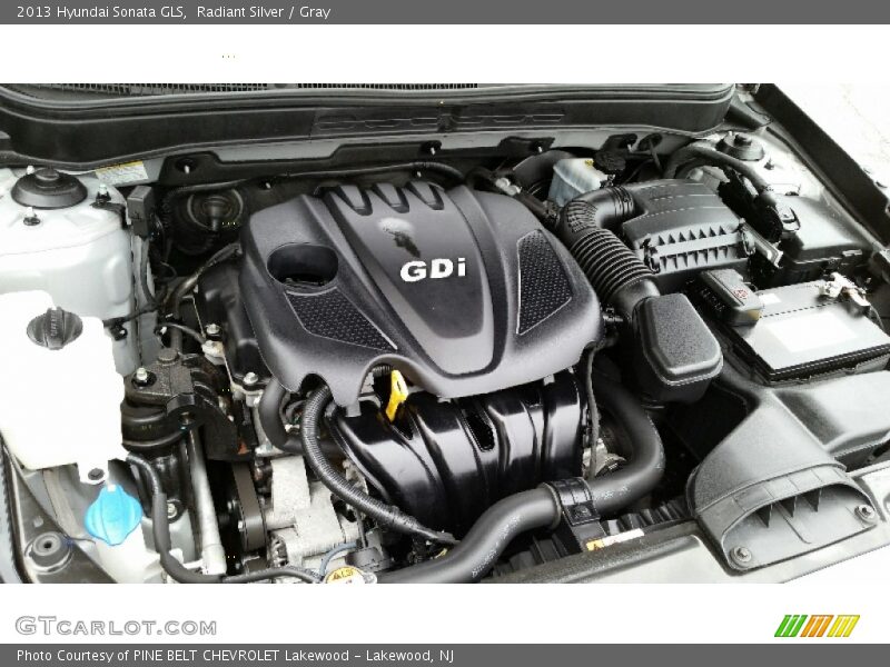 Radiant Silver / Gray 2013 Hyundai Sonata GLS