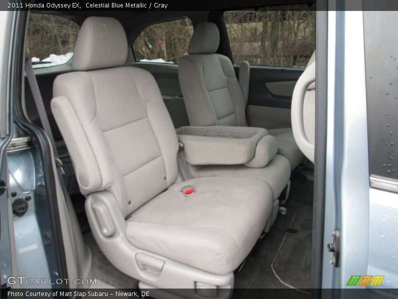 Celestial Blue Metallic / Gray 2011 Honda Odyssey EX