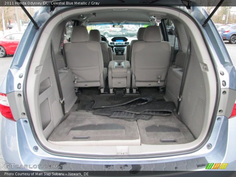 Celestial Blue Metallic / Gray 2011 Honda Odyssey EX