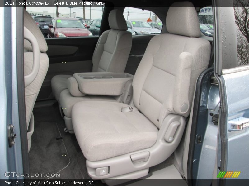 Celestial Blue Metallic / Gray 2011 Honda Odyssey EX