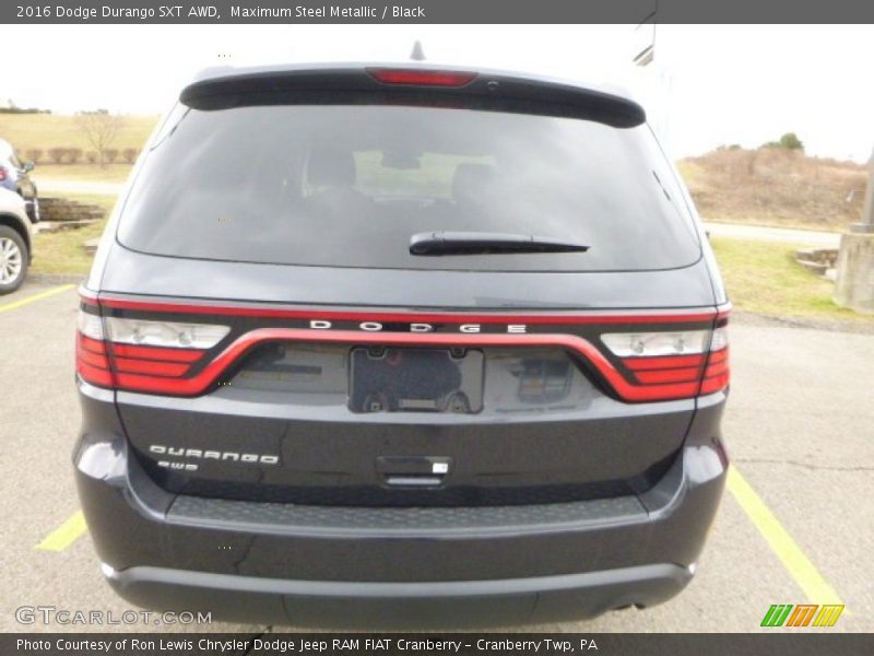 Maximum Steel Metallic / Black 2016 Dodge Durango SXT AWD