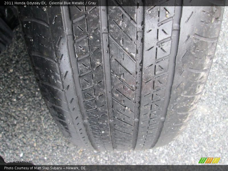 Celestial Blue Metallic / Gray 2011 Honda Odyssey EX