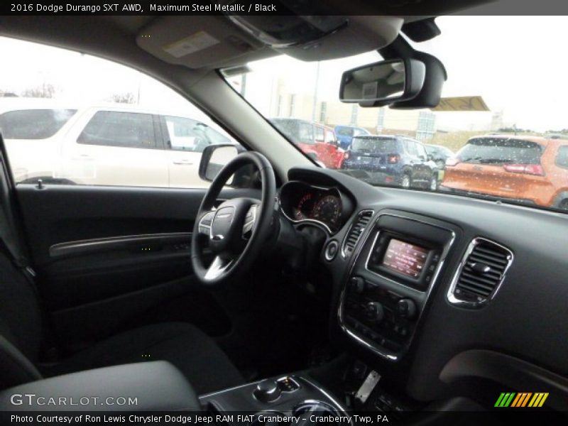 Maximum Steel Metallic / Black 2016 Dodge Durango SXT AWD
