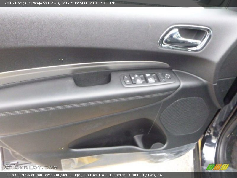 Maximum Steel Metallic / Black 2016 Dodge Durango SXT AWD