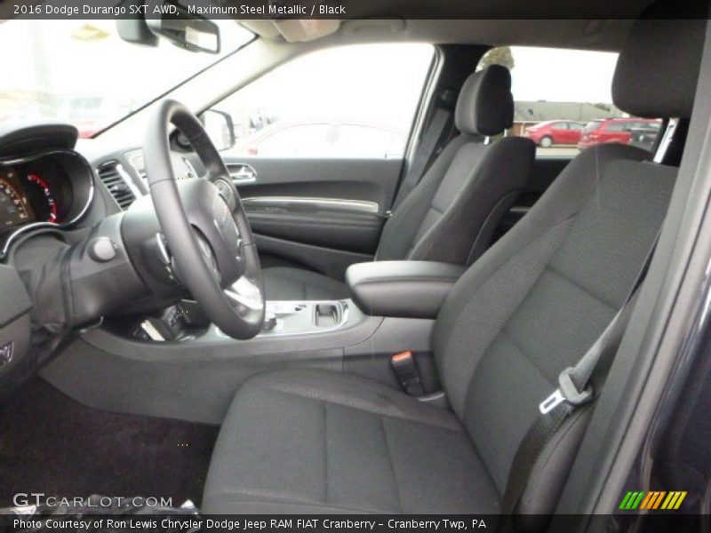  2016 Durango SXT AWD Black Interior