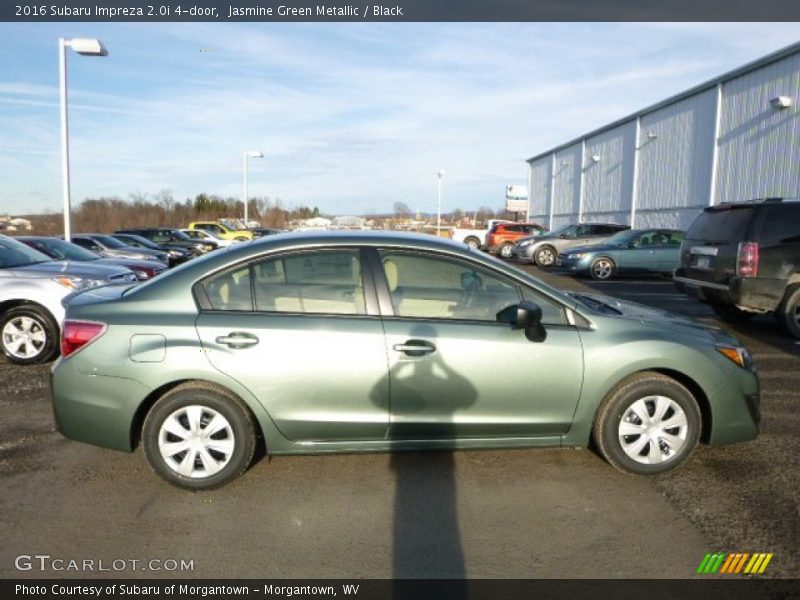 Jasmine Green Metallic / Black 2016 Subaru Impreza 2.0i 4-door