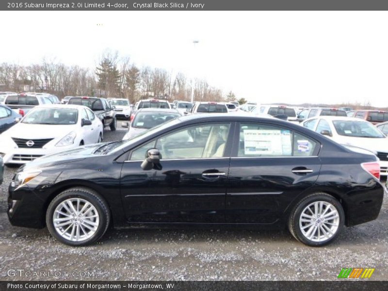  2016 Impreza 2.0i Limited 4-door Crystal Black Silica