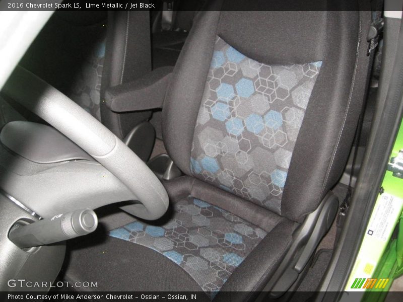 Lime Metallic / Jet Black 2016 Chevrolet Spark LS