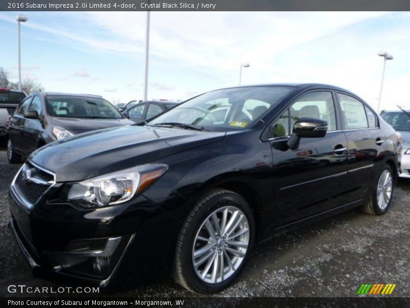 Front 3/4 View of 2016 Impreza 2.0i Limited 4-door
