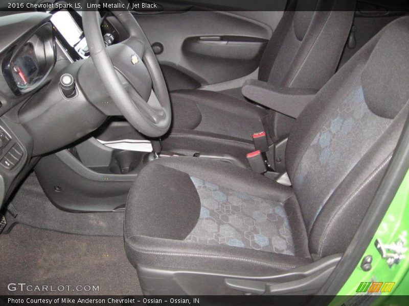 Lime Metallic / Jet Black 2016 Chevrolet Spark LS